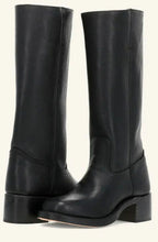 Aria | Women's Mid-Calf Stacked-Heel Classic Western Boots