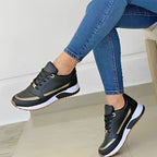 Luna | Women's Non-Slip Lace-Up Platform Walking Shoes Sneakers