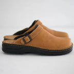 Eleanor | Women's Orthopedic Leather Slip-On Clogs Mules