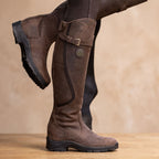 Emma | Women's Orthopedic Tall Riding Buckle-Strap Boots