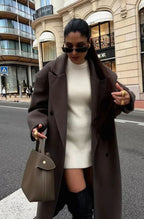 Isabella | Women's Oversized Double-Breasted Long Winter Coat