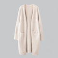 Evelyn | Women's Oversized Long Open-Front Knit Cardigan