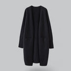 Evelyn | Women's Oversized Long Open-Front Knit Cardigan