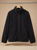 Olivia | Women's Plush Full-Zip Fleece Jacket Stand Collar