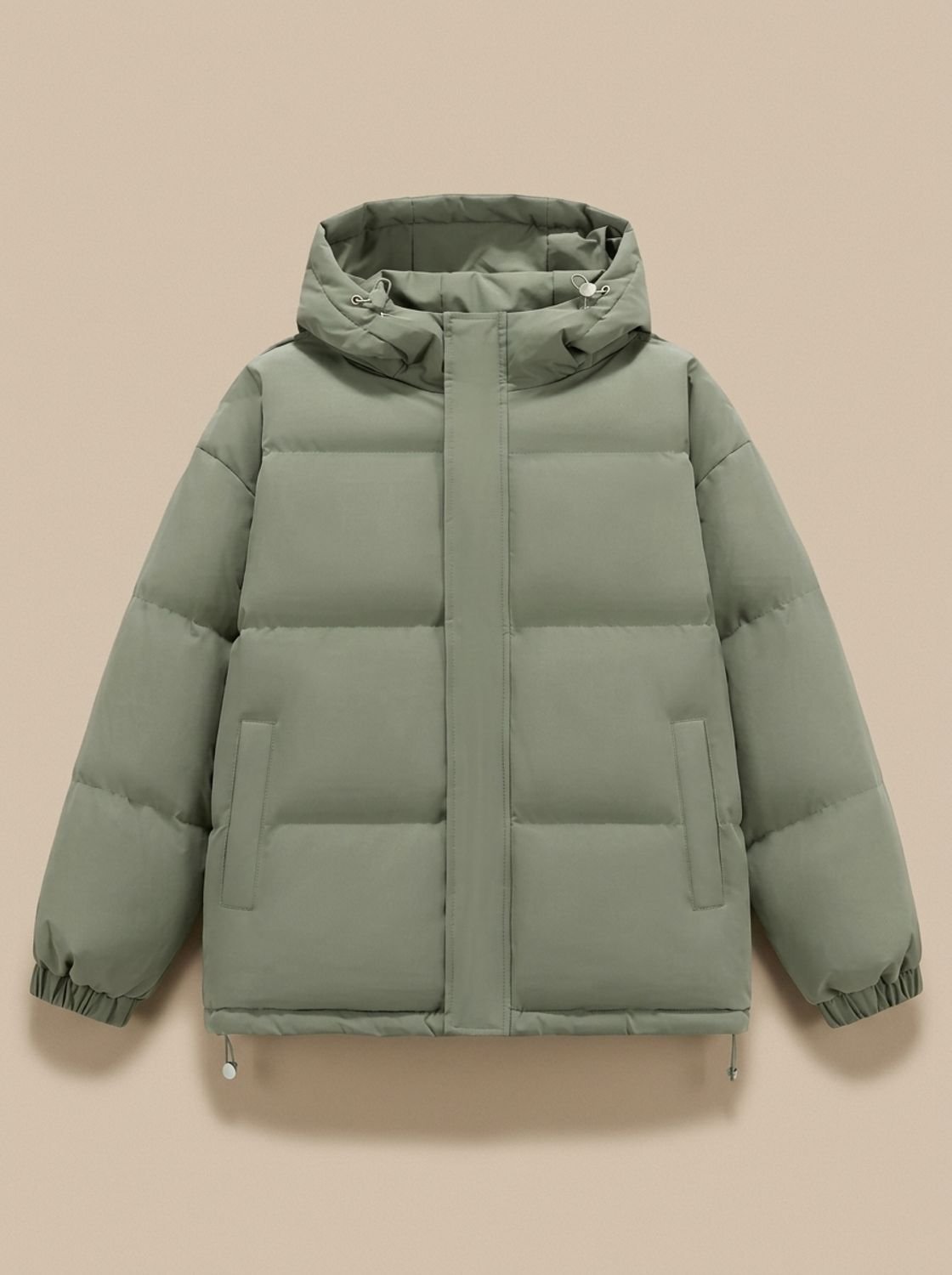 Aria | Women's Relaxed-Fit Hooded Puffer Jacket Drop-Shoulder Winter Coat