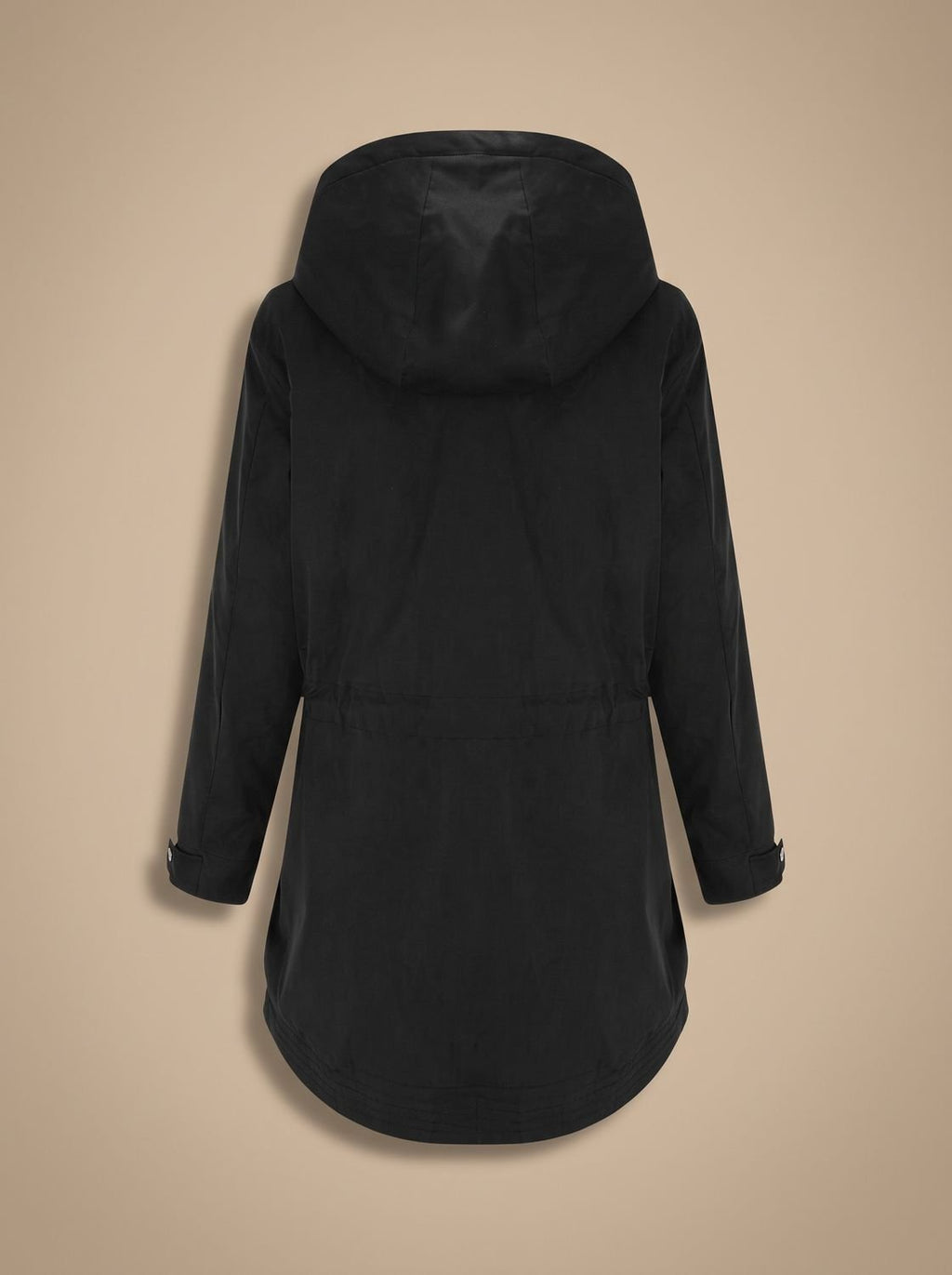 Madison | Women's Sherpa-Lined Hooded Parka Coat Adjustable-Waist