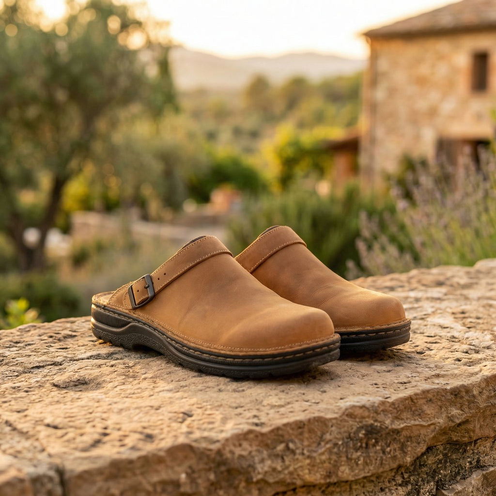 Harper | Women's Slip-On Premium Leather Clogs