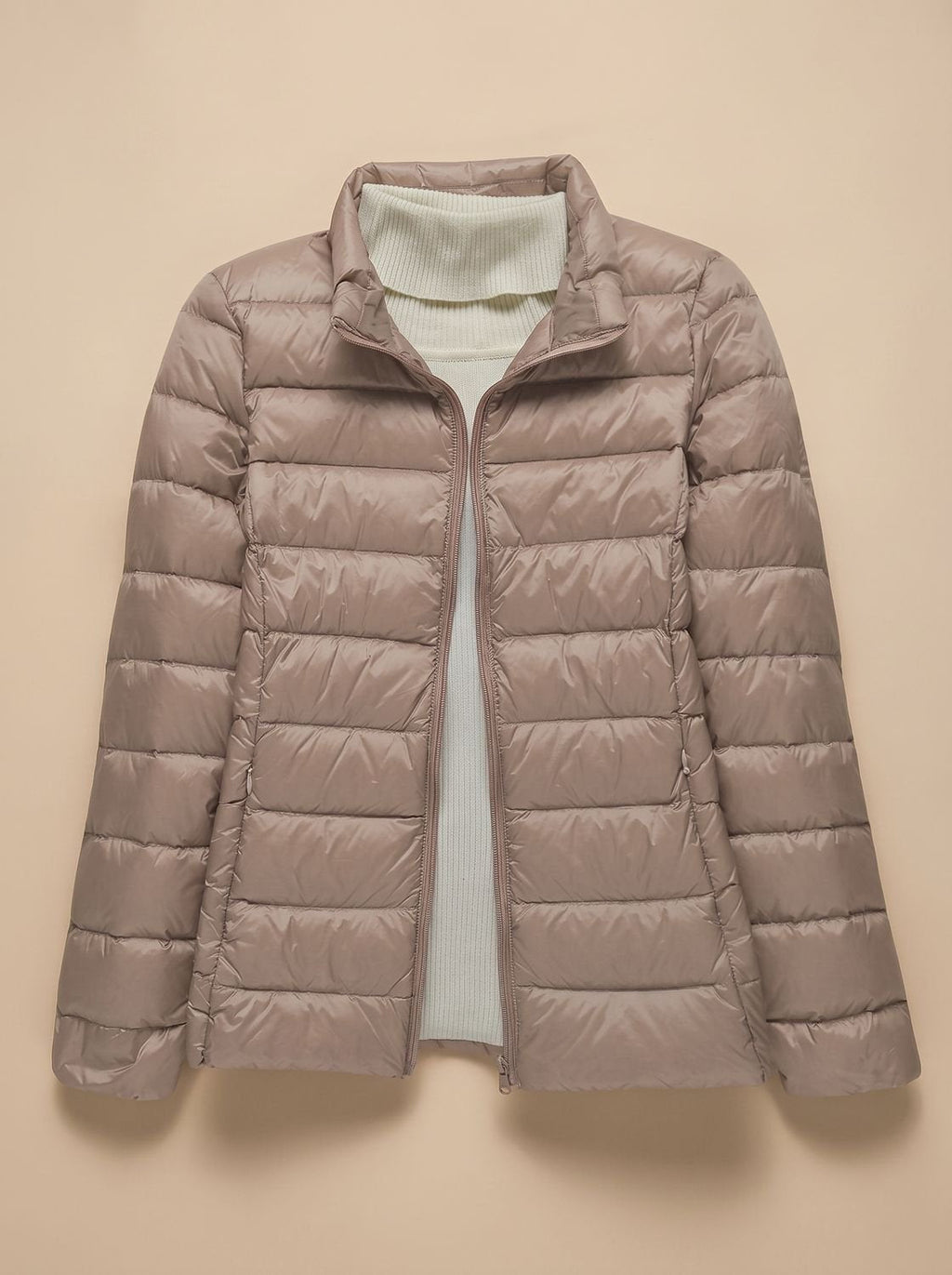 Evelyn | Women's Ultra-Light Hooded Quilted Winter Coat