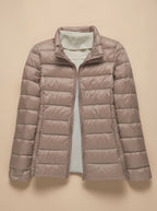 Evelyn | Women's Ultra-Light Hooded Quilted Winter Coat